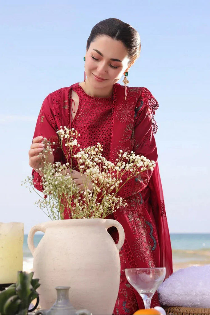 Serene - Hania Luxury Lawn Collection - SL 82 Iswah - Unstitched