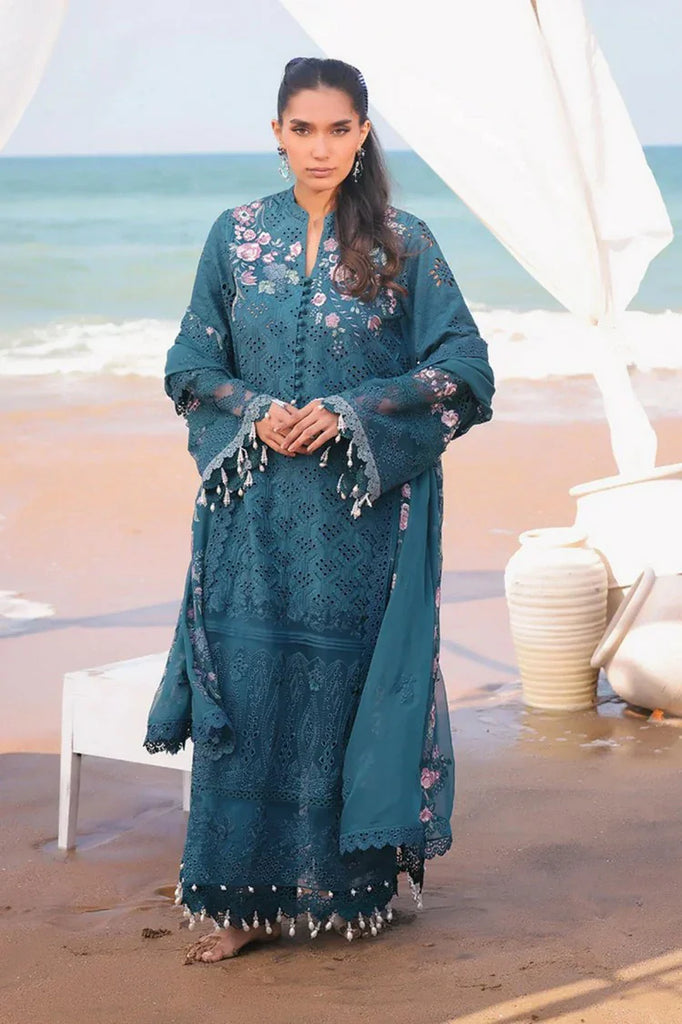 Serene - Hania Luxury Lawn Collection - SL 86 Mirha - Unstitched