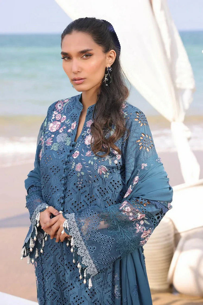 Serene - Hania Luxury Lawn Collection - SL 86 Mirha - Unstitched