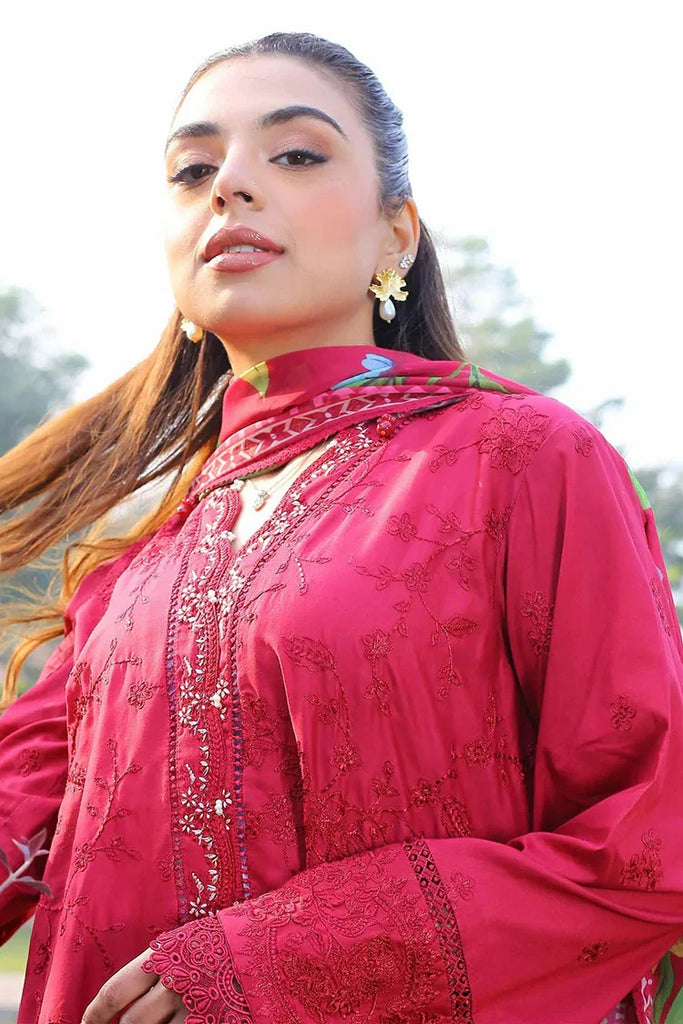 Zyna - Lawn Collection - 01 Elira - Unstitched