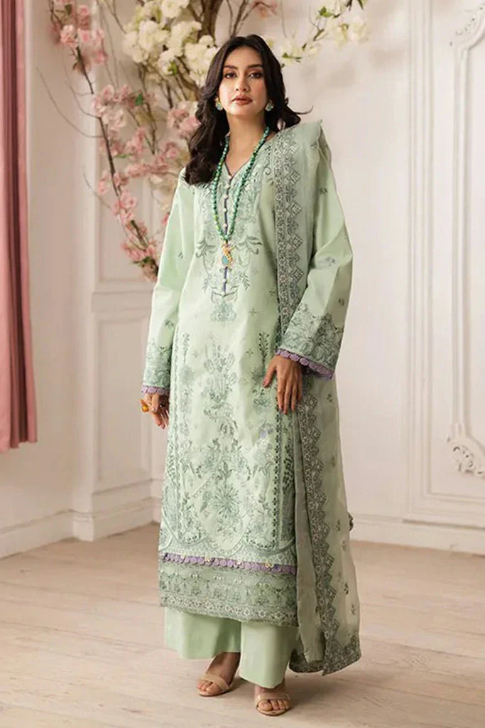 Maryum N Maria - Mira Luxury Lawn Collection - ZINAT-FS50112 - Unstitched