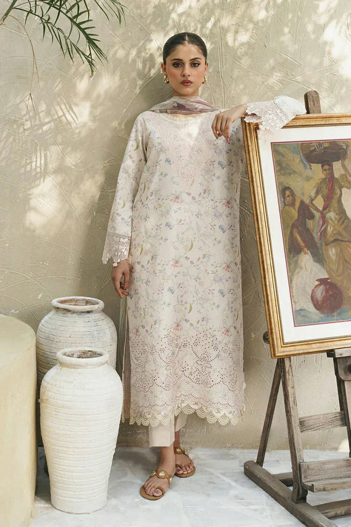 Aabyaan - Shezlin Chikankari Spring Summer Collection - EVA (AF-09) - Unstitched