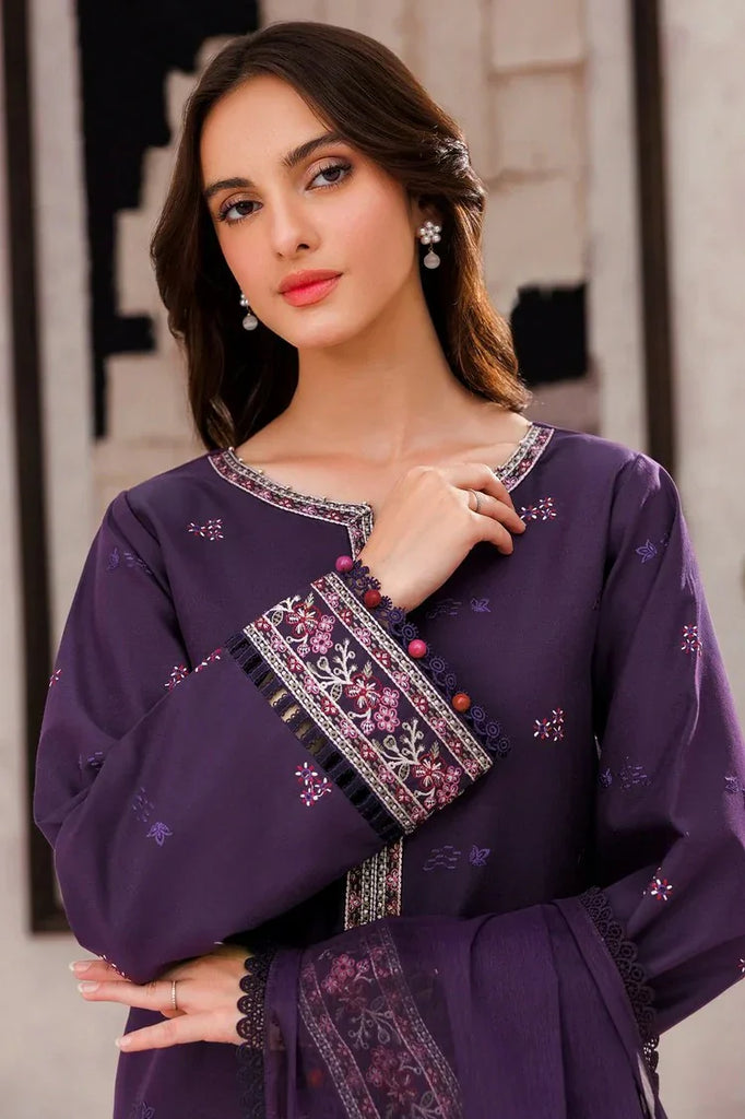 Farasha - Bahaar Embroidered Lawn Collection - 09 Whimsy Dreams - Unstitched