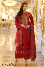 Load image into Gallery viewer, Charizma - Tabeer Premium Schiffli Lawn Collection Vol 1 - CT5-02 - Unstitched