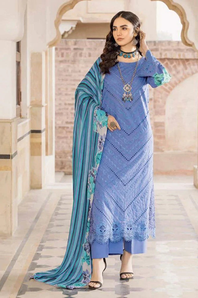 Charizma - Andaaz Embroidered Lawn Collection Vol 1 - AD4-01 - Unstitched