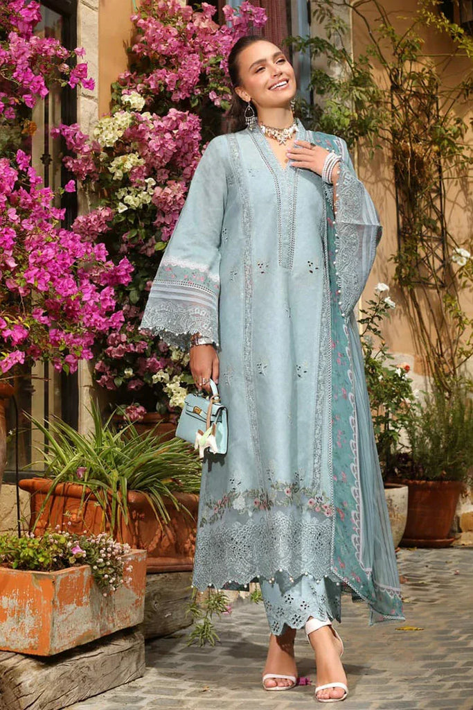 Noor by Saadia Asad - Noor Luxe Chikenkari Collection - Design 5B - Unstitched