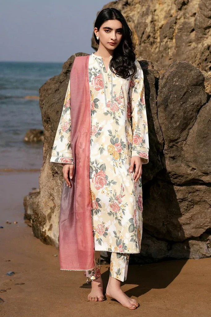 Jazmin - Summer Basic Collection - DIGITAL PRINTED LAWN USE-9167 - Unstitched