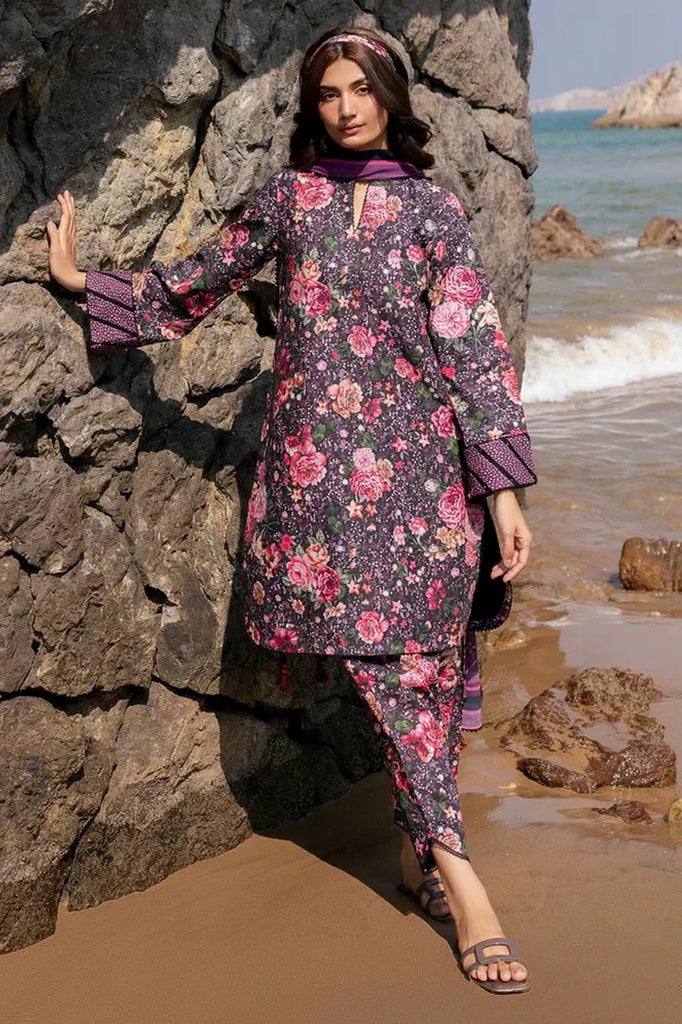 Jazmin - Summer Basic Collection - DIGITAL PRINTED LAWN USE-9175 - Unstitched