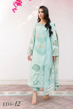 Load image into Gallery viewer, Charizma - Eid Edit Embroidered Lawn Collection - ED4-12 - Unstitched