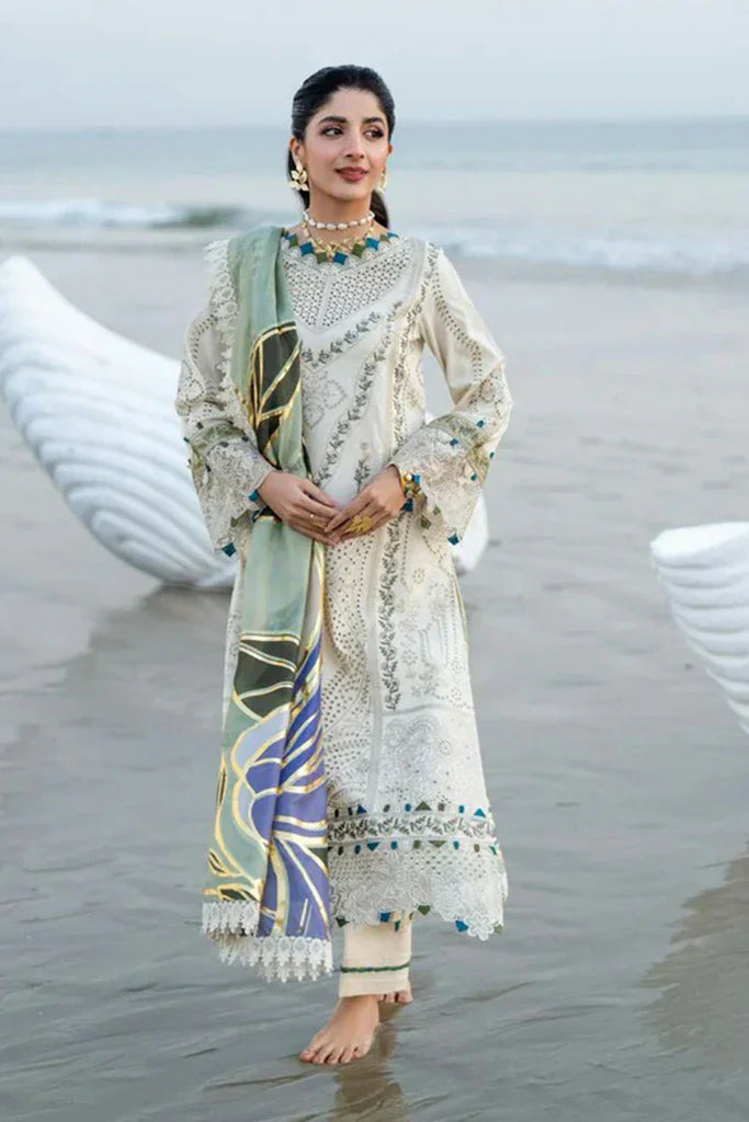 Aabyaan - Saagar Luxury Festive Lawn Collection - ARSIN (AS-04) - Unstitched