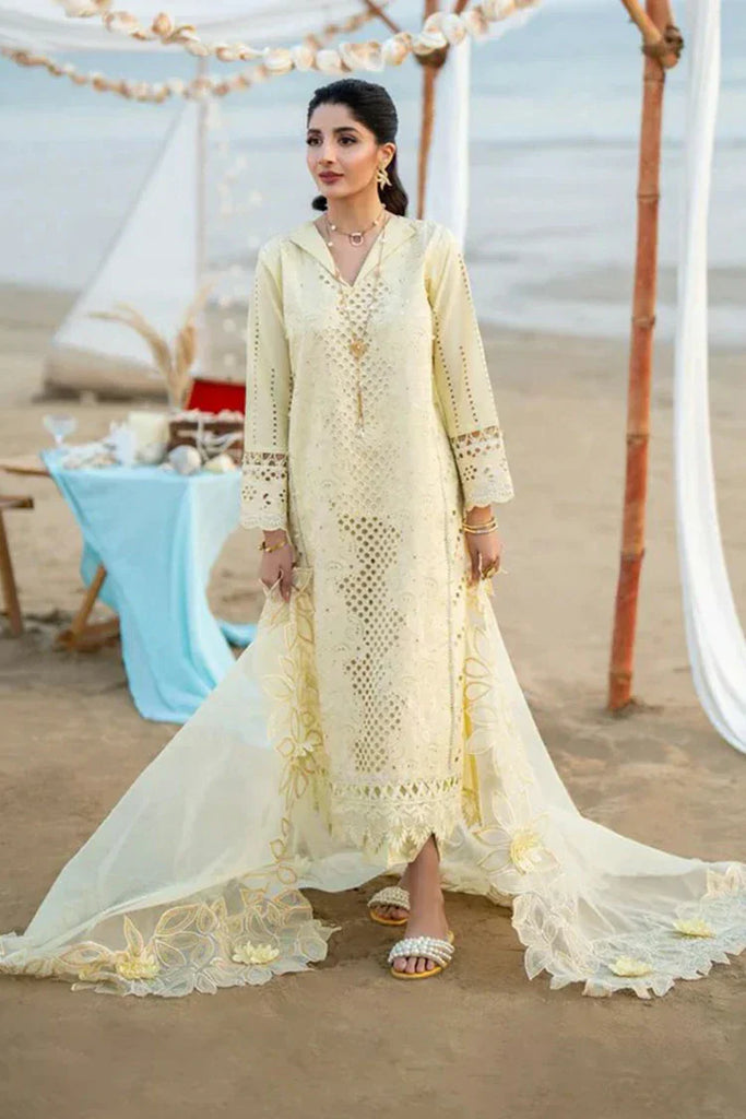 Aabyaan - Saagar Luxury Festive Lawn Collection - SOFINA (AS-07) - Unstitched