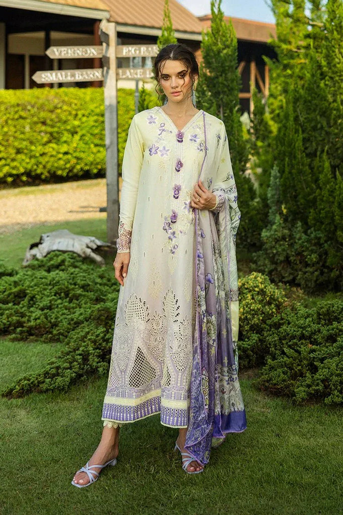 Mushq - Solace Ombre Chikankari Summer Lawn Collection - MUN SS 2501 01 Gioia - Unstitched