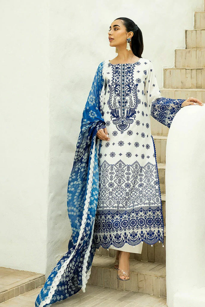 Zainab Chottani - Chikankari Collection - Reem-8A - Unstitched