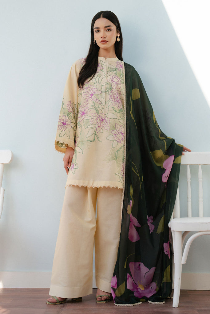 Zara Shahjahan - Coco Lawn Collection - BLOOM-1B