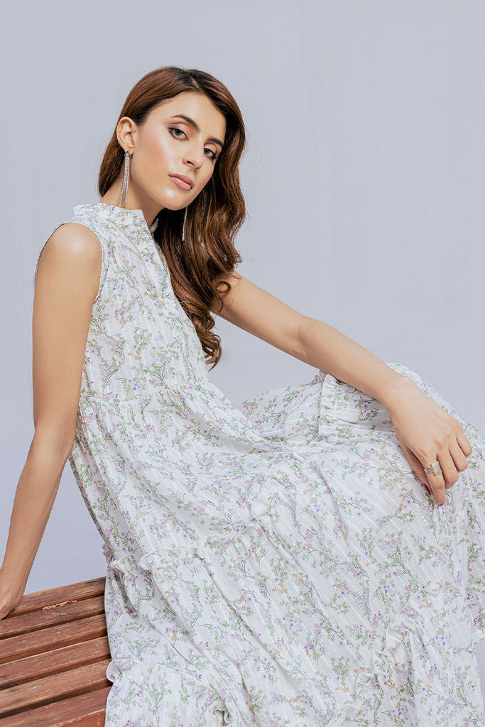 The Slay Wear - Western Top - Blooming Bright Dress