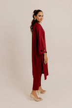 Load image into Gallery viewer, The Slay Wear - Basic Stitched - Burgundy Set