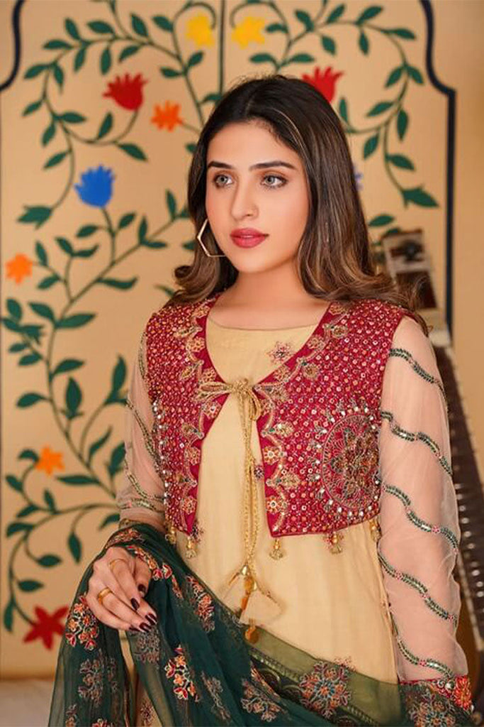 Ayat - Gul Rang Luxury Pret Collection - Champa