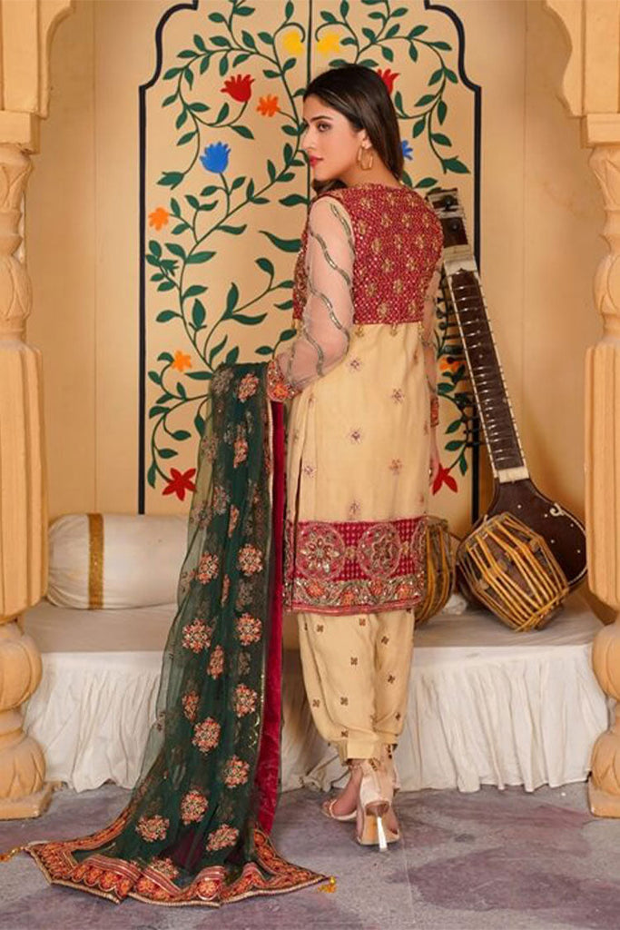 Ayat - Gul Rang Luxury Pret Collection - Champa