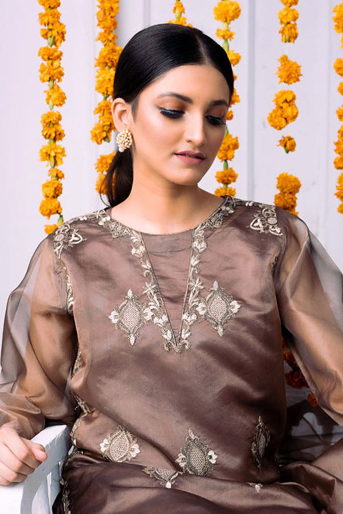 PSK Couture - Humsafar Exclusive Collection - Copper Haze