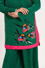 Load image into Gallery viewer, Maria Osama Khan - Claire Pleated Silk Collection - Ivy