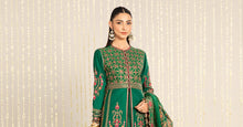 Load image into Gallery viewer, Unstitched Embroidered Cotton Satin Suit | CST-811