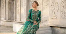 Load image into Gallery viewer, Unstitched Embroidered Cotton Satin Suit | CST-805