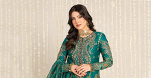 Load image into Gallery viewer, Unstitched Embroidered Cotton Satin Suit | CST-805