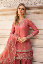 Load image into Gallery viewer, Unstitched Embroidered Cotton Satin Suit | CST-809