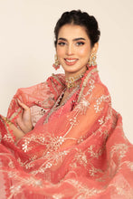 Load image into Gallery viewer, Unstitched Embroidered Cotton Satin Suit | CST-809