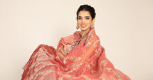 Load image into Gallery viewer, Unstitched Embroidered Cotton Satin Suit | CST-809