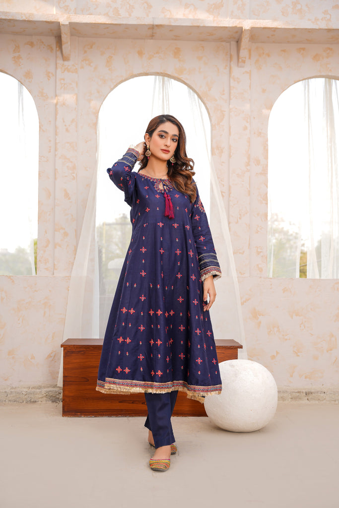 HAREEM 02 PC SUIT STITCHED