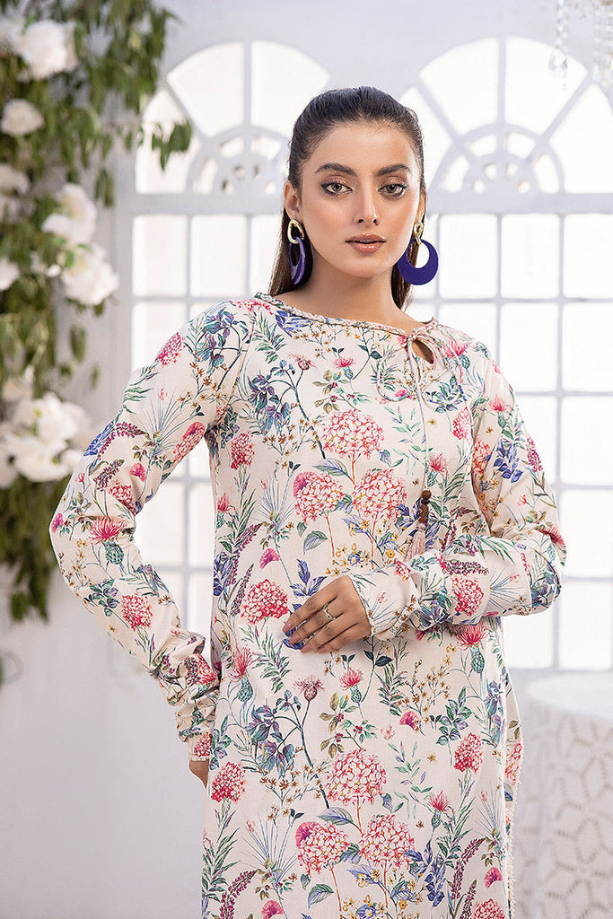 Ellena - 2-PC Unstitched Digital Printed Lawn Suit