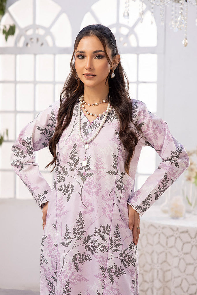 2-PC Unstitched Digital Printed Lawn Suit