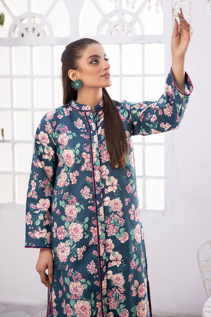 2-PC Unstitched Digital Printed Lawn Suit