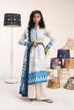 3-PC Unstitched Digital Printed Lawn Suit