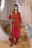 3-PC Unstitched Embroidered Lawn Suit