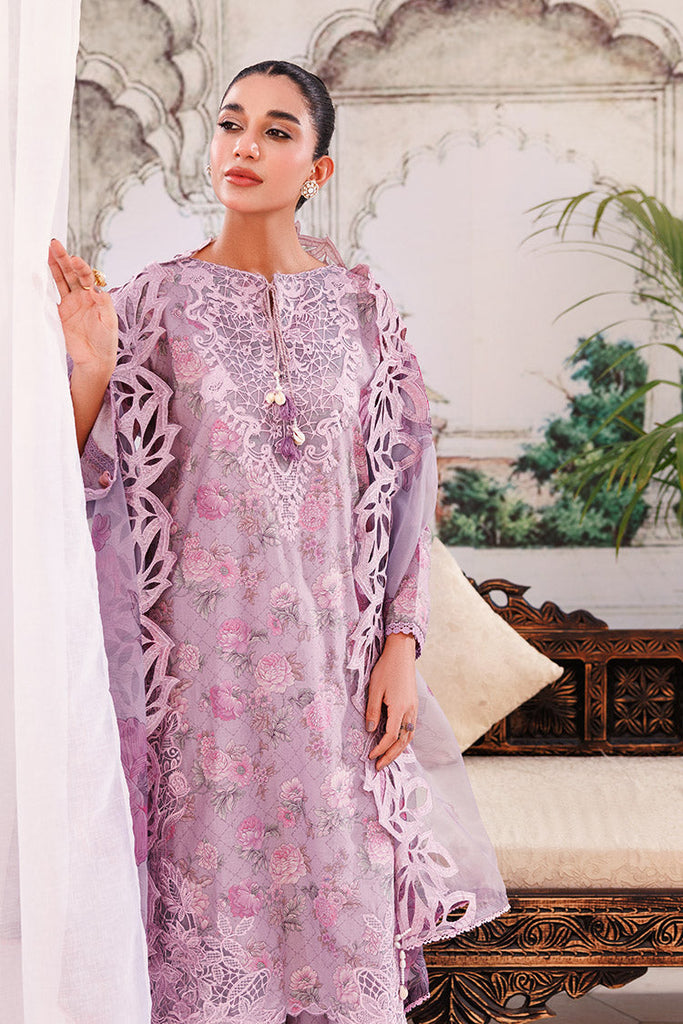 Ellena - 3-PC Unstitched Digital Printed Lawn Suit