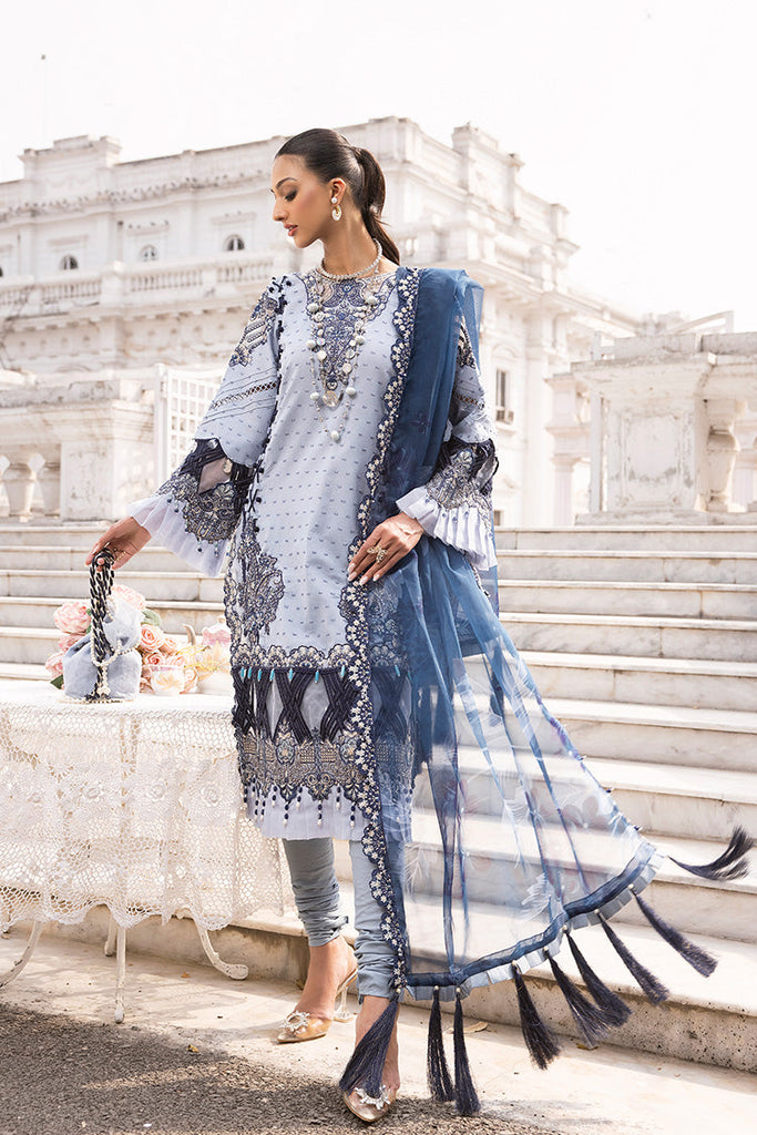 Ellena - 3-PC Unstitched Embroidered Lawn Suit