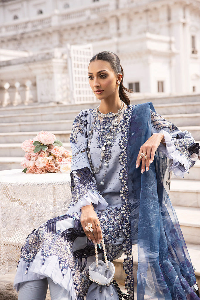 Ellena - 3-PC Unstitched Embroidered Lawn Suit