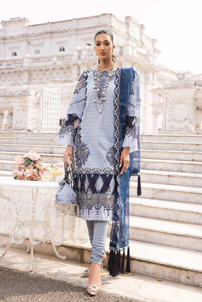 Ellena - 3-PC Unstitched Embroidered Lawn Suit