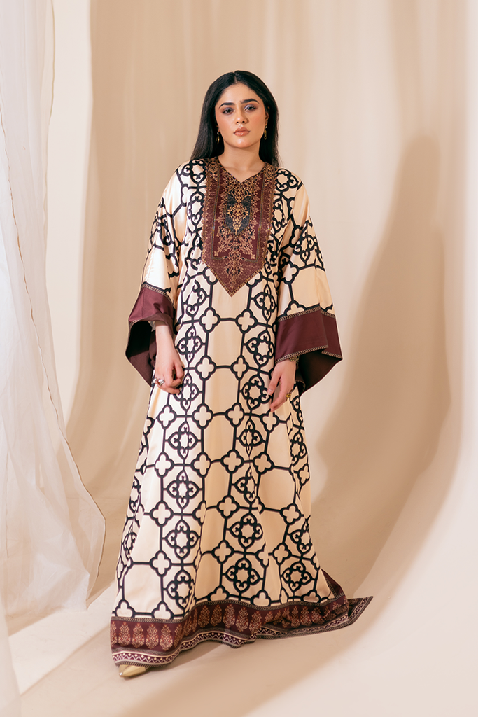 Fozia Khalid - Kaftaan Casual Pret Collection - Ember Essence