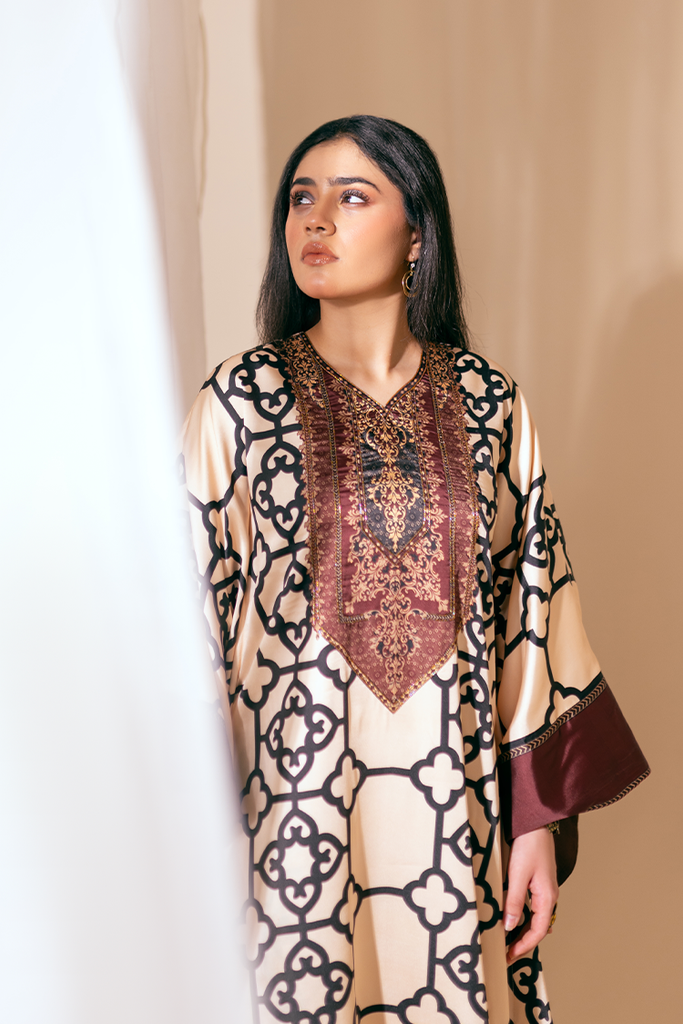 Fozia Khalid - Kaftaan Casual Pret Collection - Ember Essence