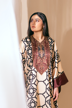 Load image into Gallery viewer, Fozia Khalid - Kaftaan Casual Pret Collection - Ember Essence