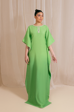 Load image into Gallery viewer, Fozia Khalid - Kaftaan Casual Pret Collection - Mint Dusk