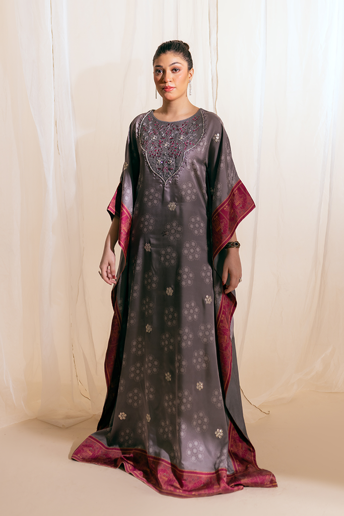 Fozia Khalid - Kaftaan Casual Pret Collection - Moonlit Kaftaan