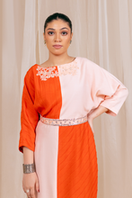 Load image into Gallery viewer, Fozia Khalid - Kaftaan Casual Pret Collection - Coral Bloom