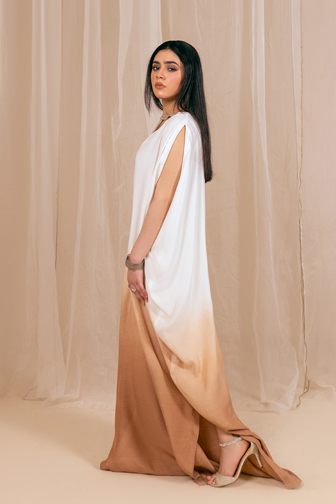 Fozia Khalid - Kaftaan Casual Pret Collection - Ombre Whisper