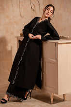 Load image into Gallery viewer, Fozia Khalid - FK Basics Collection - Midnight Black Tunic