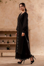 Load image into Gallery viewer, Fozia Khalid - FK Basics Collection - Midnight Black Tunic