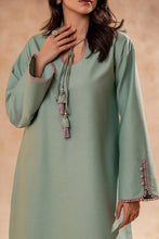 Load image into Gallery viewer, Fozia Khalid - FK Basics Collection - Pastel Turquoise Tunic